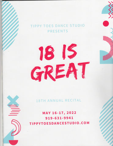 2022 Tippy Toes Dance Studio Recital