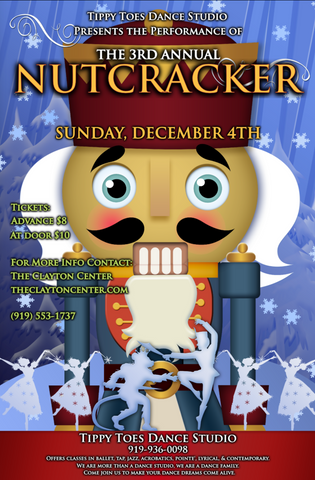 "The Nutcracker" performed by "Tippy Toes Dance Studio", December 4th, 2016