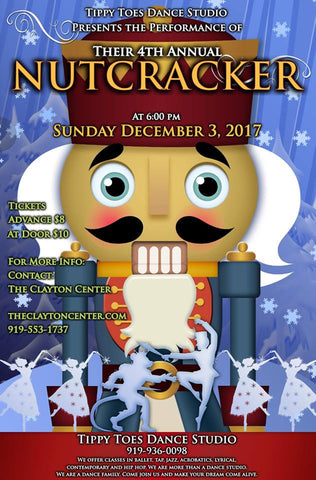 "The Nutcracker" 2017 performance by "Tippy Toes Dance Studio"